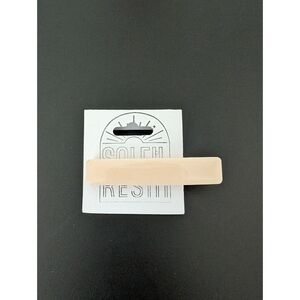 Soft Peach Hair Clip (2.5")